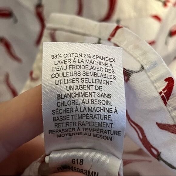 Abound Men's Red Hot Chili Peppers Short Sleeve Button Down Shirt - Picture 5 of 10